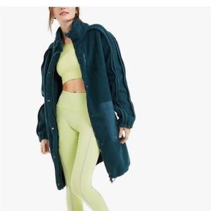 FP Movement by Free People Teal Teddy Jacket